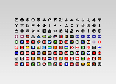 Zenrin Zi Maps POI Icons