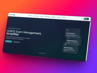 TestForge - MSBTE Exam Platform