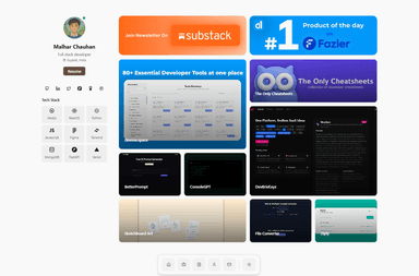 Personal Portfolio - malhar.fun