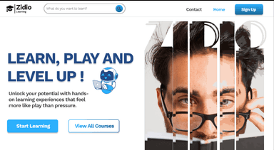 Zidio Edtech Website