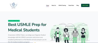 Precision USMLE Tutors Website