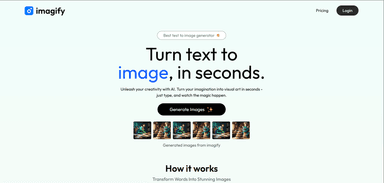 Imagify - Text to Image converter