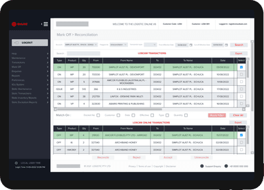 Logistics Operation Webapp
